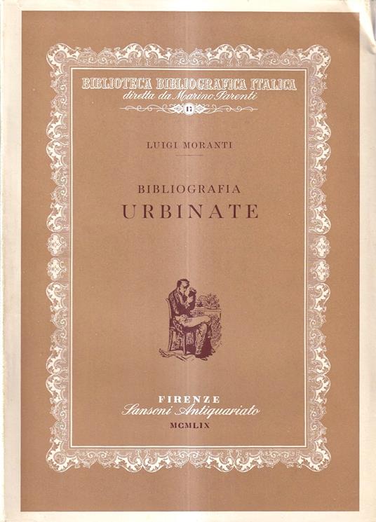 Bibliografia Urbinate - Luigi Moranti - copertina