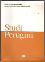 Studi Perugini n. 10 Luglio Dicembre 2000