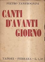 Canti d'avanti giorno