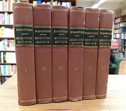 Mémoires secrets de 1770 à 1830 (Voll. I-VI - opera completa) - copertina