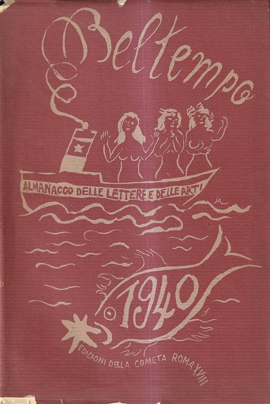 Beltempo. Almanacco delle lettere e delle arti 1940 - copertina