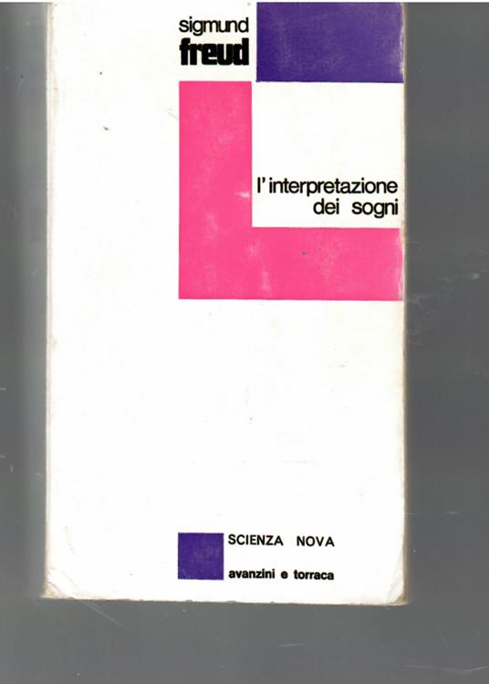 L' interpretazione dei sogni - Sigmund Freud - copertina