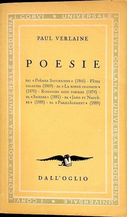Poesie - Paul Verlaine - copertina