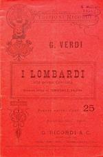 I Lombardi alla prima crociata: dramma lirico in quattro atti
