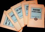 Quaderni di divulgazione dell'Istituto nazionale di cultura fascista, Serie I, n. 1-5