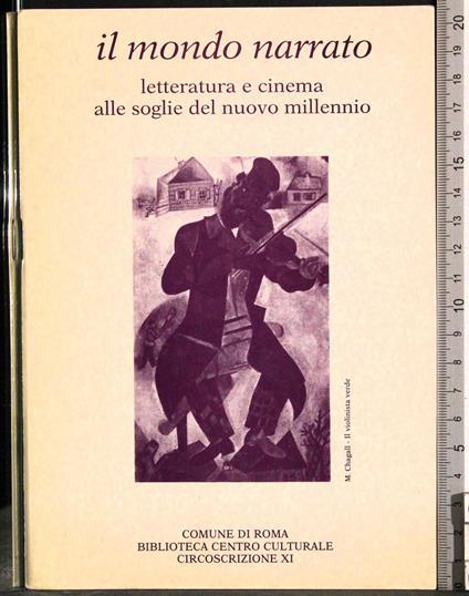 Il mondo narrato - copertina