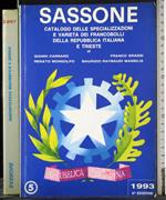 Sassone 1993 Specializzato Repubblica e Trieste