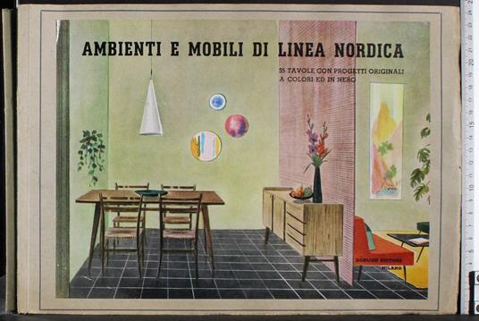 Ambienti e mobili di linea Nordica - copertina