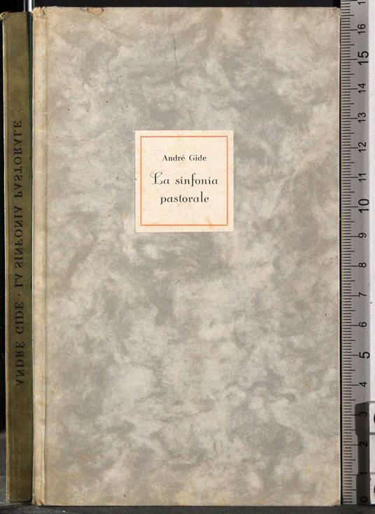 La sinfonia pastolare - André Gide - copertina