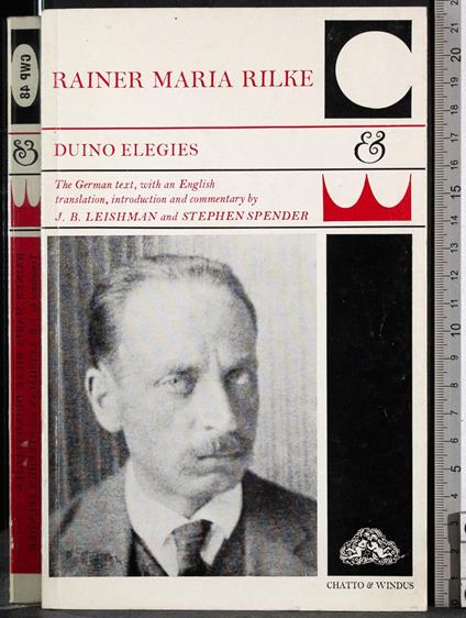 Duino elegies - Rainer M. Rilke - copertina