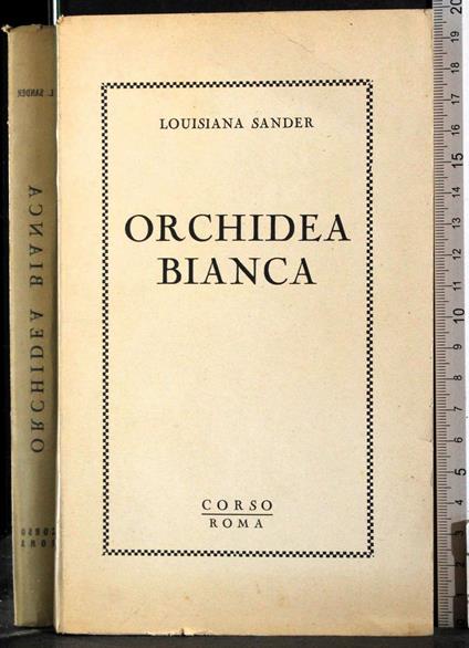 Orchidea Bianca - copertina