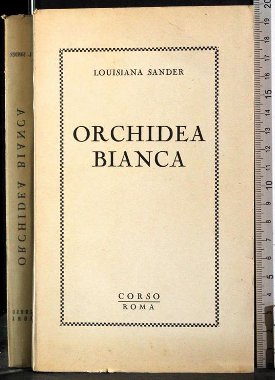 Orchidea Bianca - copertina