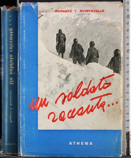 Un soldato racconta. - copertina
