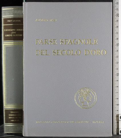 Farse Spagnole del secolo d'oro - copertina