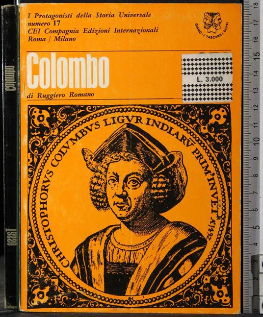 Colombo. Tasso - copertina