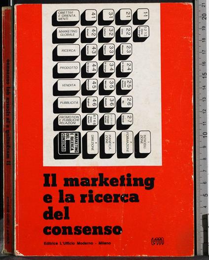 Il marketing e la ricerca del consenso - copertina