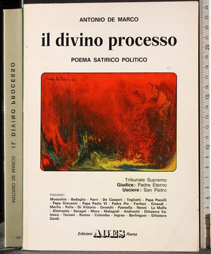 Il divino processo. Vol 1 - copertina