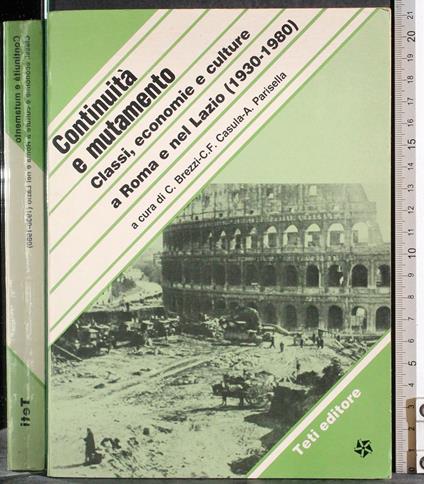 Continuità e mutamento - copertina