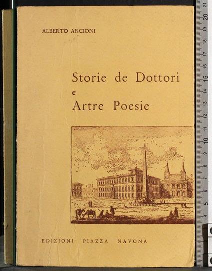 Storie de Dottori e Artre Poesie - Alberto Arcioni - copertina