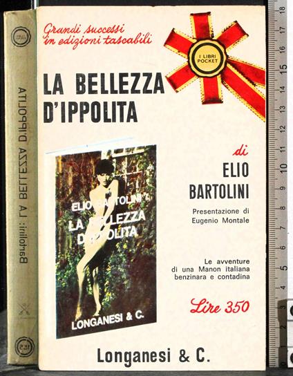 La bellezza d'ippolita - Elio Bartolini - copertina