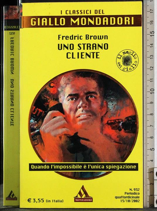 Uno strano cliente - Fredric Brown - copertina