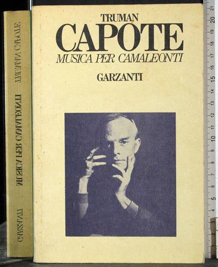 Musica per camaleonti - Truman Capote - copertina