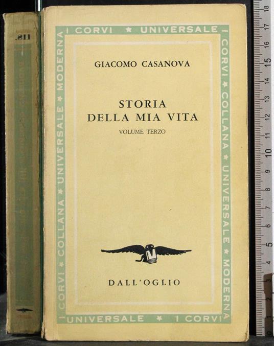 Storia della mia vita. Vol 3 - Giacomo Casanova - copertina