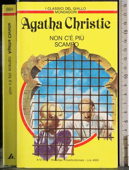 Non c'è più scampo - Agatha Christie - copertina