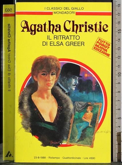 Il ritratto di Elsa Greer - Agatha Christie - copertina