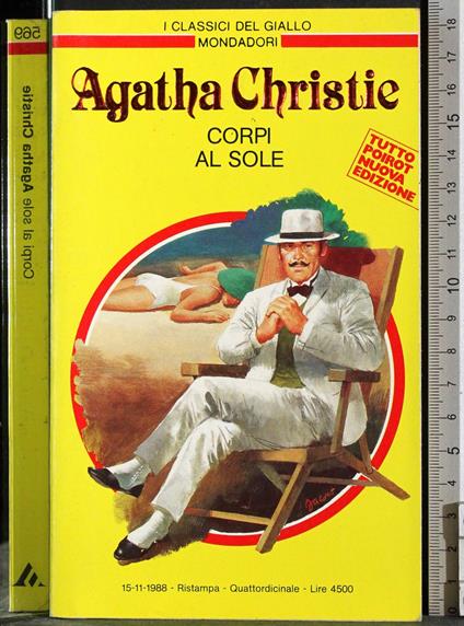 Corpi al sole - Agatha Christie - copertina