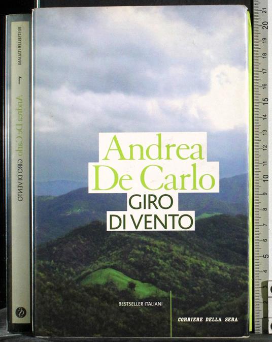 Giro di vento - Andrea De Carlo - copertina