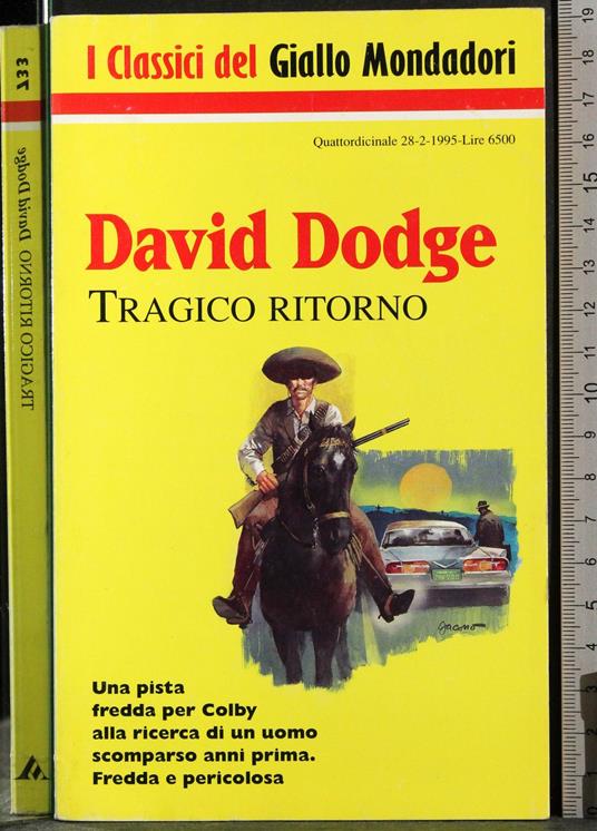 Tragico ritorno - David Dodge - copertina