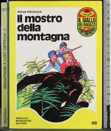 Il mostro della montagna - Alfred Hitchcock - copertina