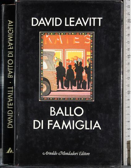 Ballo di famiglia - David Leavitt - copertina