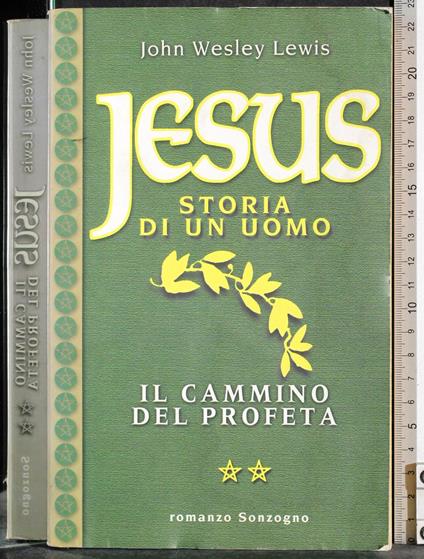 Jesus. Storia di un uomo. Il cammino del Profeta Vol 2 - Lewis - copertina