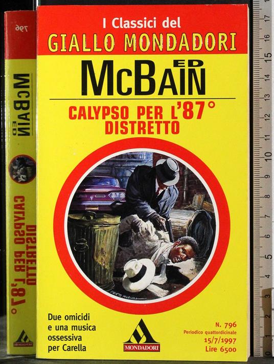 Calypso per l'87° distretto - Ed McBain - copertina