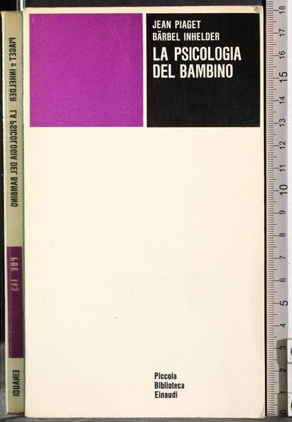 La psicologia del bambino - Jean Piaget - copertina