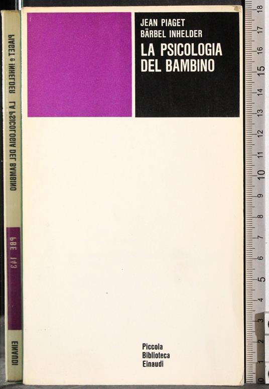La psicologia del bambino - Jean Piaget - copertina