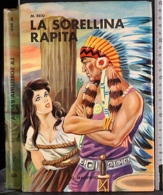 La sorellina rapita - Mayne Reid - copertina