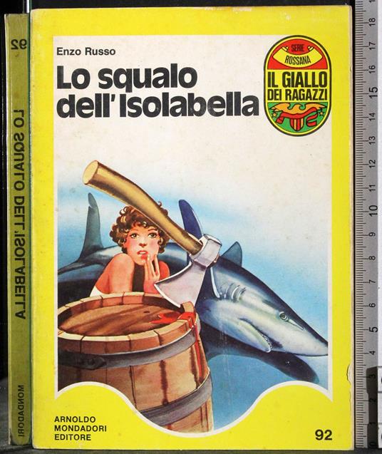 Lo squalo dell'Isolabella - Enzo Russo - copertina
