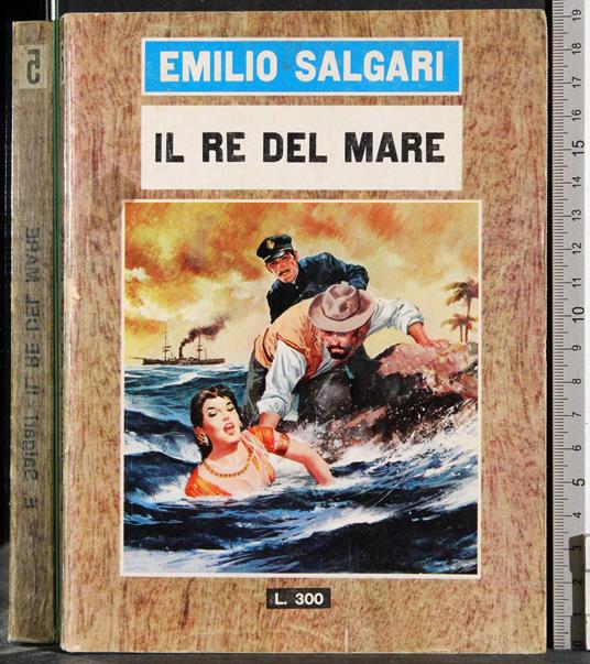 Il re del mare - Emilio Salgari - copertina