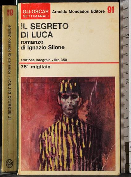 Il segreto di Luca - Ignazio Silone - copertina
