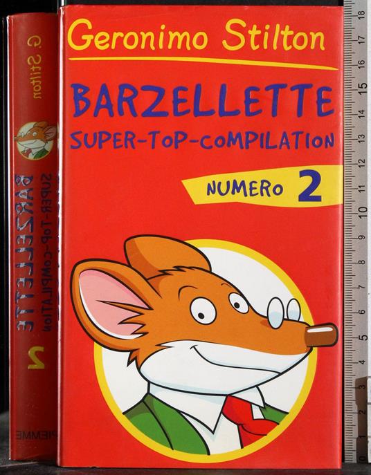 Barzellette super-top-compilation.Numero2 - Geronimo Stilton - copertina