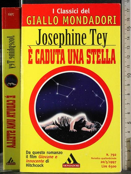 È caduta una stella - Josephine Tey - copertina