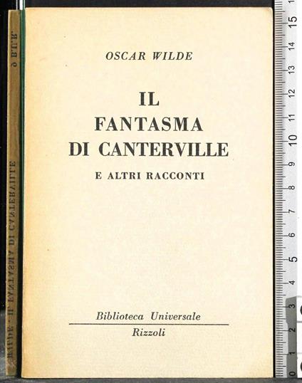 Il fantasma di Chanterville e altri racconti - Oscar Wilde - copertina