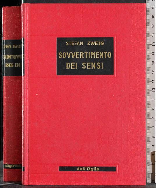 Sovvertimento dei sensi - Stefan Zweig - copertina