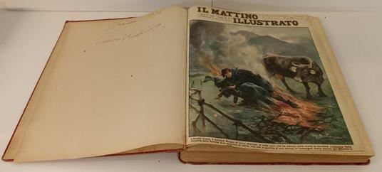 Il Mattino Illustrato 1/53 Annata Completa Volume Rilegato Cartine Africa - copertina