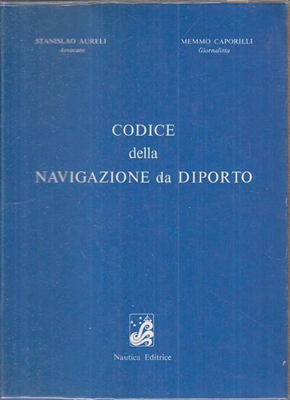 Codice Della Navigazione Da Diporto - copertina