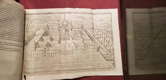 Descripcion del Real Monasterio de San Lorenzo de El Escorial, unica maravilla del mundo. Fabrica de el prudentissimo Rey Filipo Segundo, coronada por el catolico Rey Filipo IV. el Grande, con la magestuosa obra del Pantheon, y traslacion de los cuer - copertina