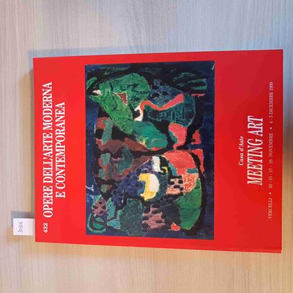 OPERE DELL'ARTE MODERNA E CONTEMPORANEA alinari treccani maccari MEETING ART - copertina